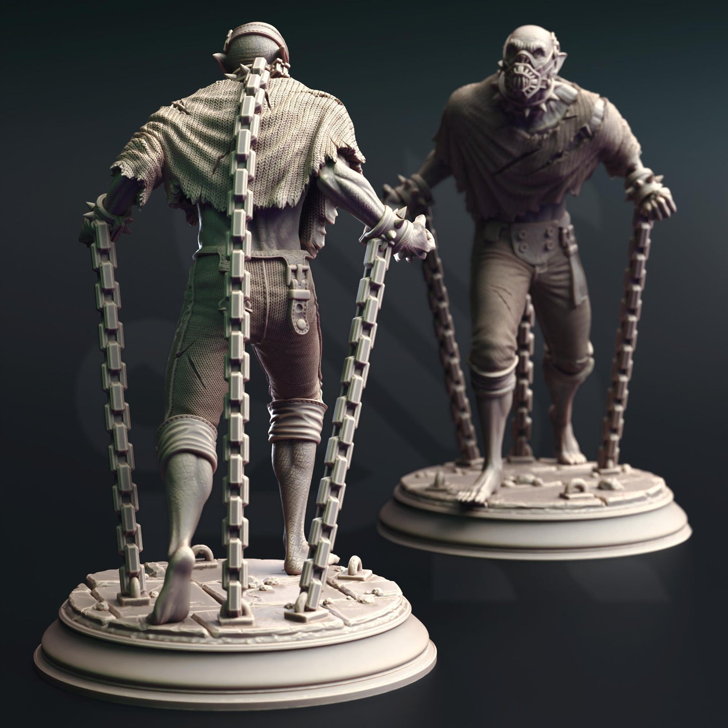 Vampire Thralls of the Coven (Bundle) - 3D Printed Tabletop Figure for Dungeons & Dragons, DnD, Pathfinder RPGs, TTRPG