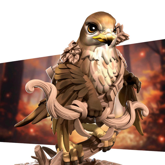 Hawkfolk Ranger (Medium) - Tabletop Figure for Dungeons & Dragons, DnD, Pathfinder RPGs, TTRPG