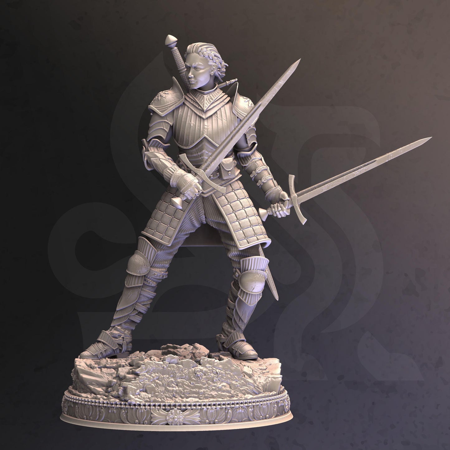 Grand Marshal - Vera Lanius - Tabletop Figure for Dungeons & Dragons, DnD, Pathfinder RPGs, TTRPG