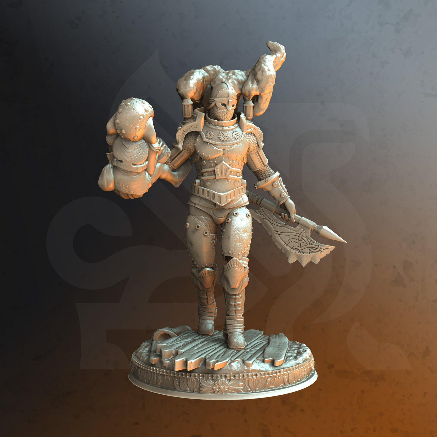 Jarl's Wrath – Ymir Tresarg - Tabletop Figure for Dungeons & Dragons, DnD, Pathfinder RPGs, TTRPG