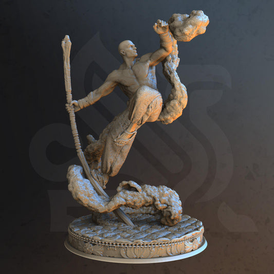 Seer – Kheye (Medium) - Tabletop Figure for Dungeons & Dragons, DnD, Pathfinder RPGs, TTRPG