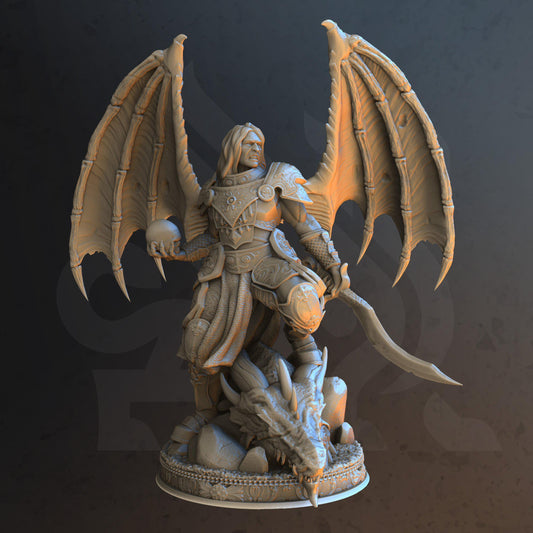 Master Of Soundless Wings – Etherian - Tabletop Figure for Dungeons & Dragons, DnD, Pathfinder RPGs, TTRPG