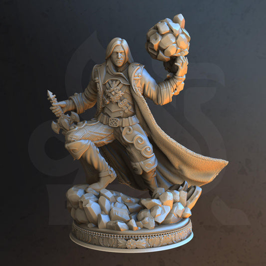 Invoker - Dorian - Tabletop Figure for Dungeons & Dragons, DnD, Pathfinder RPGs, TTRPG