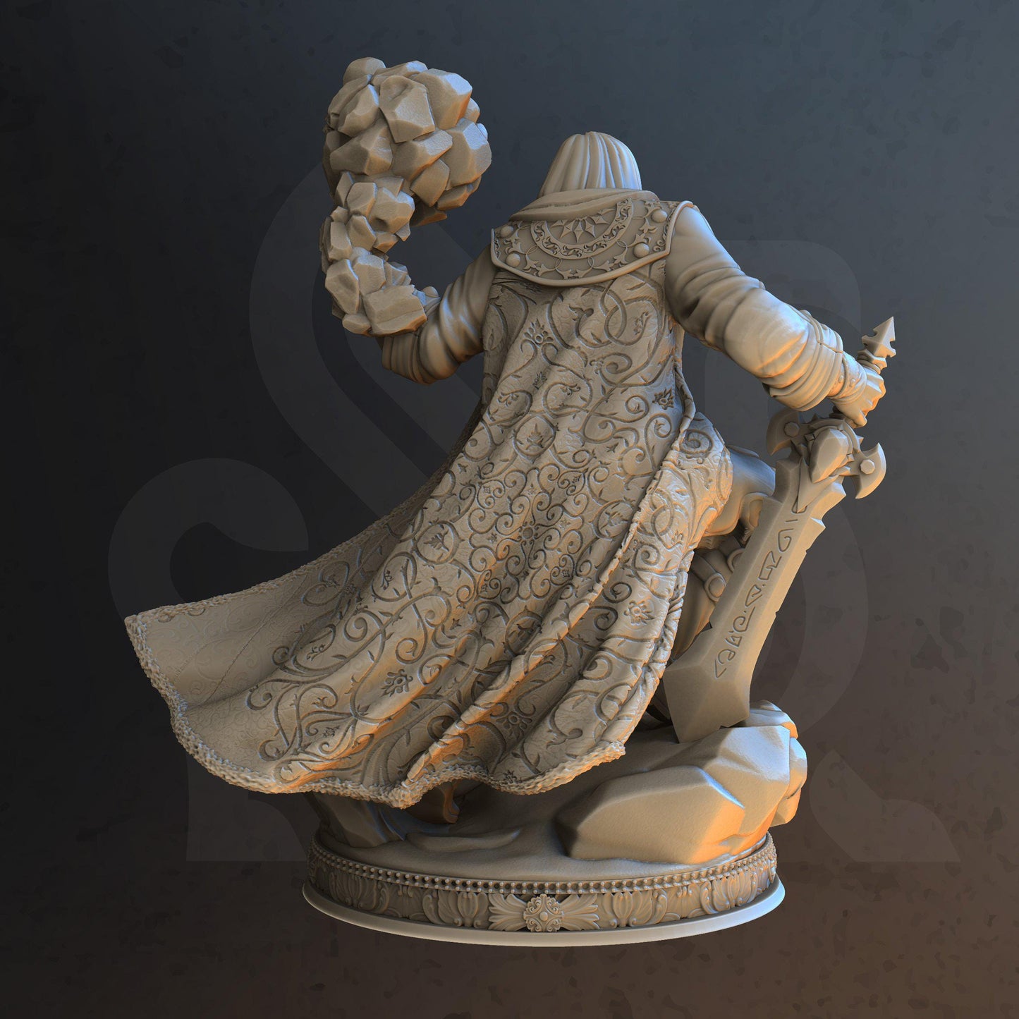 Invoker - Dorian - Tabletop Figure for Dungeons & Dragons, DnD, Pathfinder RPGs, TTRPG