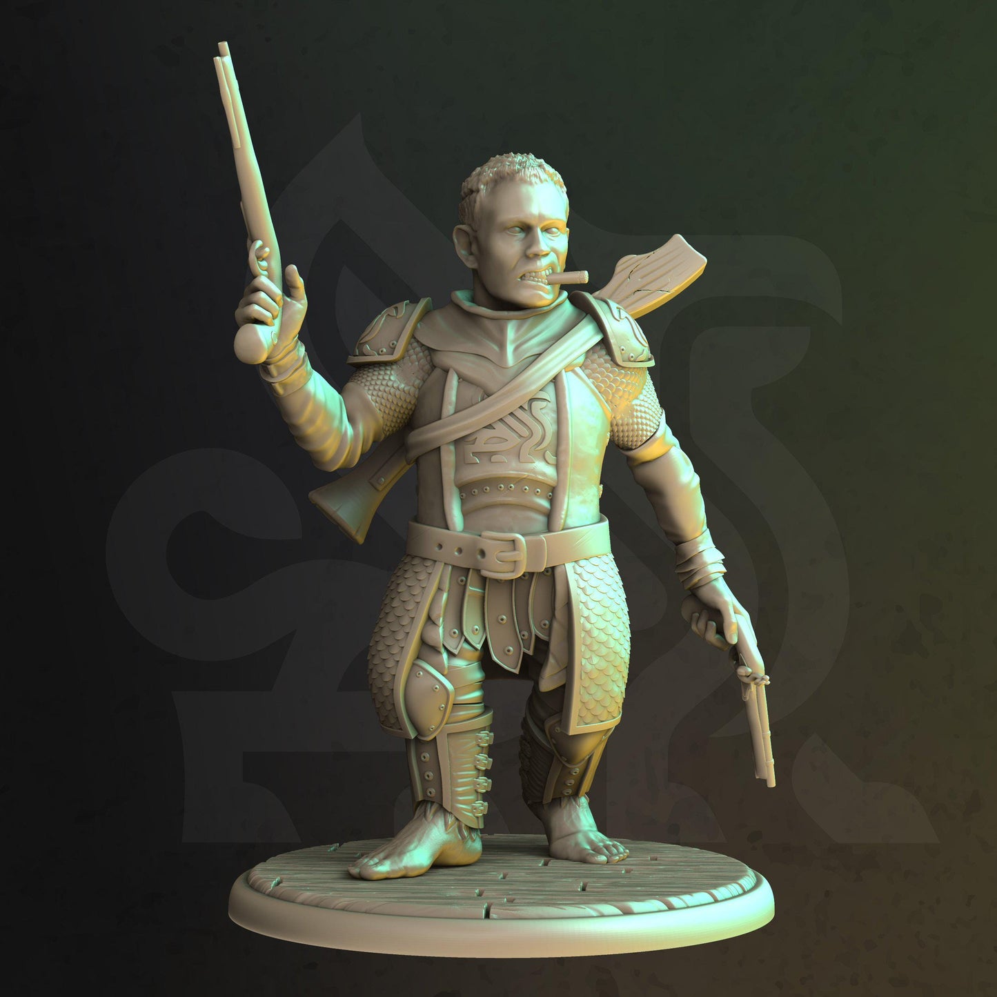 Grand Trailblazer - Swifty - 3D Printed Tabletop Figure for Dungeons & Dragons, DnD, Pathfinder RPGs, TTRPG