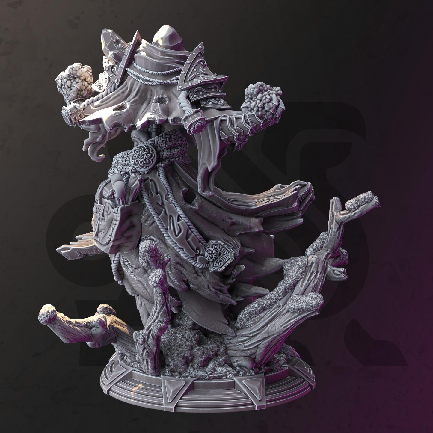 Dark Wraith Lich - Brisini (Medium) - Tabletop Figure for Dungeons & Dragons, DnD, Pathfinder RPGs, TTRPG