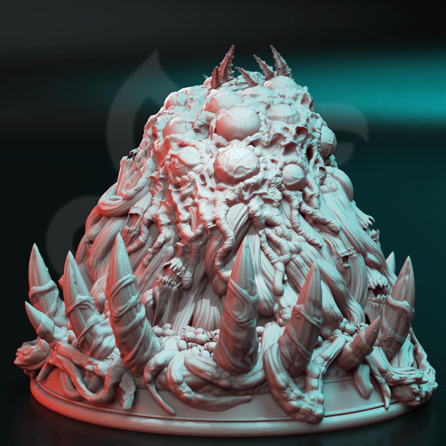 Arch Demon of Deceit - Edramundis (Gargantuan) - 3D Printed Tabletop Figure for Dungeons & Dragons, DnD, Pathfinder RPGs, TTRPG