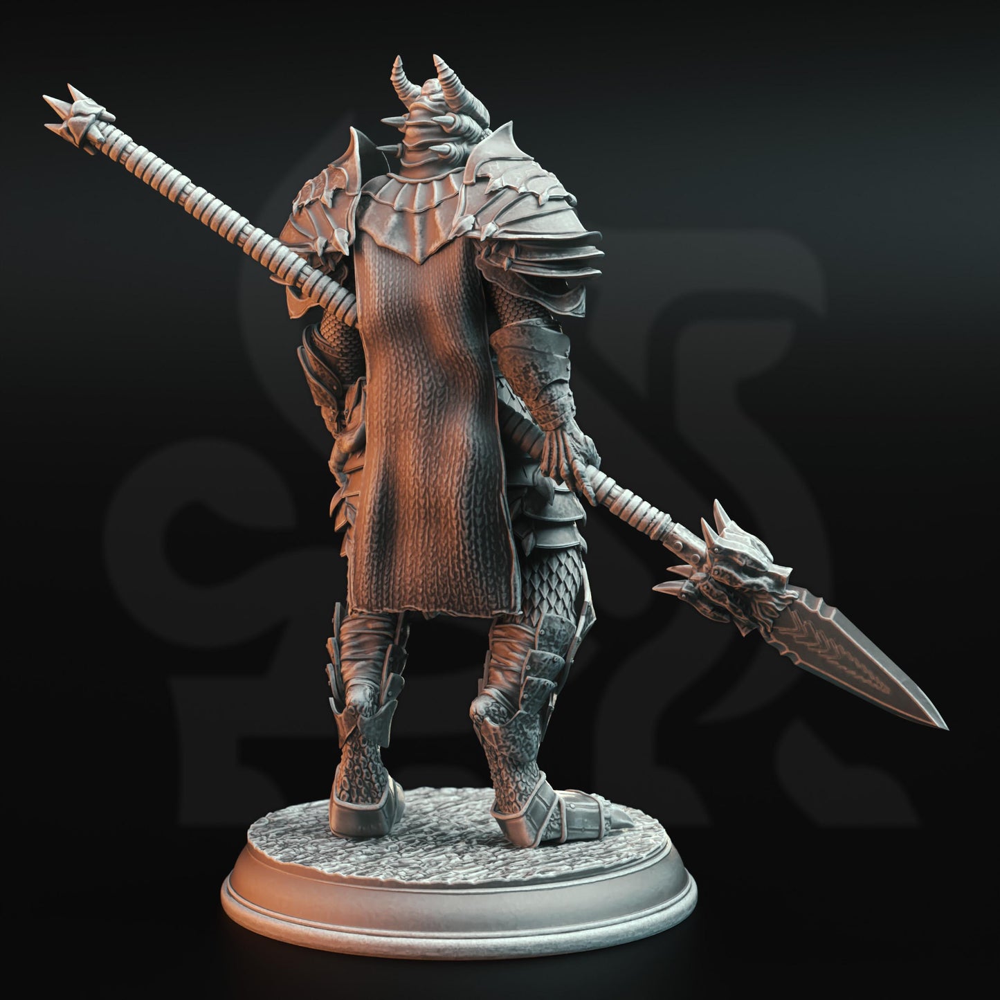 Dragonborn Warriors - Dragon Knight Squad (Bundle) - 3D Printed Tabletop Figure for Dungeons & Dragons, DnD, Pathfinder RPGs, TTRPG