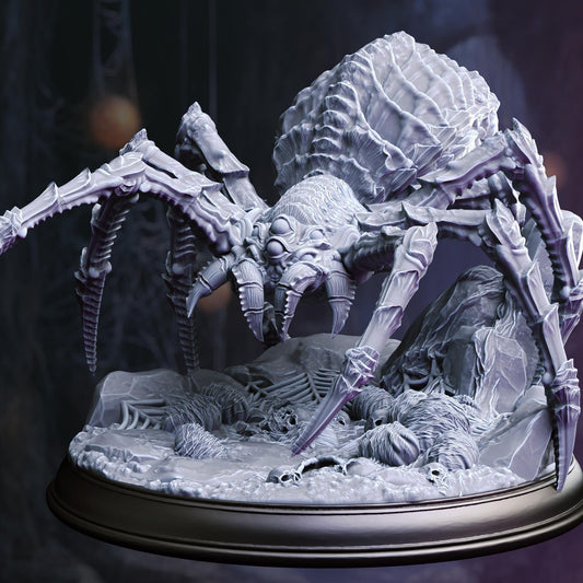 Phase Spider Broodmother - Xylanth (Huge) - 3D Printed Tabletop Figure for Dungeons & Dragons, DnD, Pathfinder RPGs, TTRPG