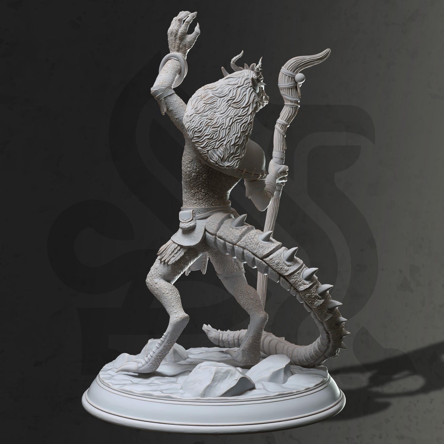 Kobold Shaman - Bobodobo (Medium) - Tabletop Figure for Dungeons & Dragons, DnD, Pathfinder RPGs, TTRPG