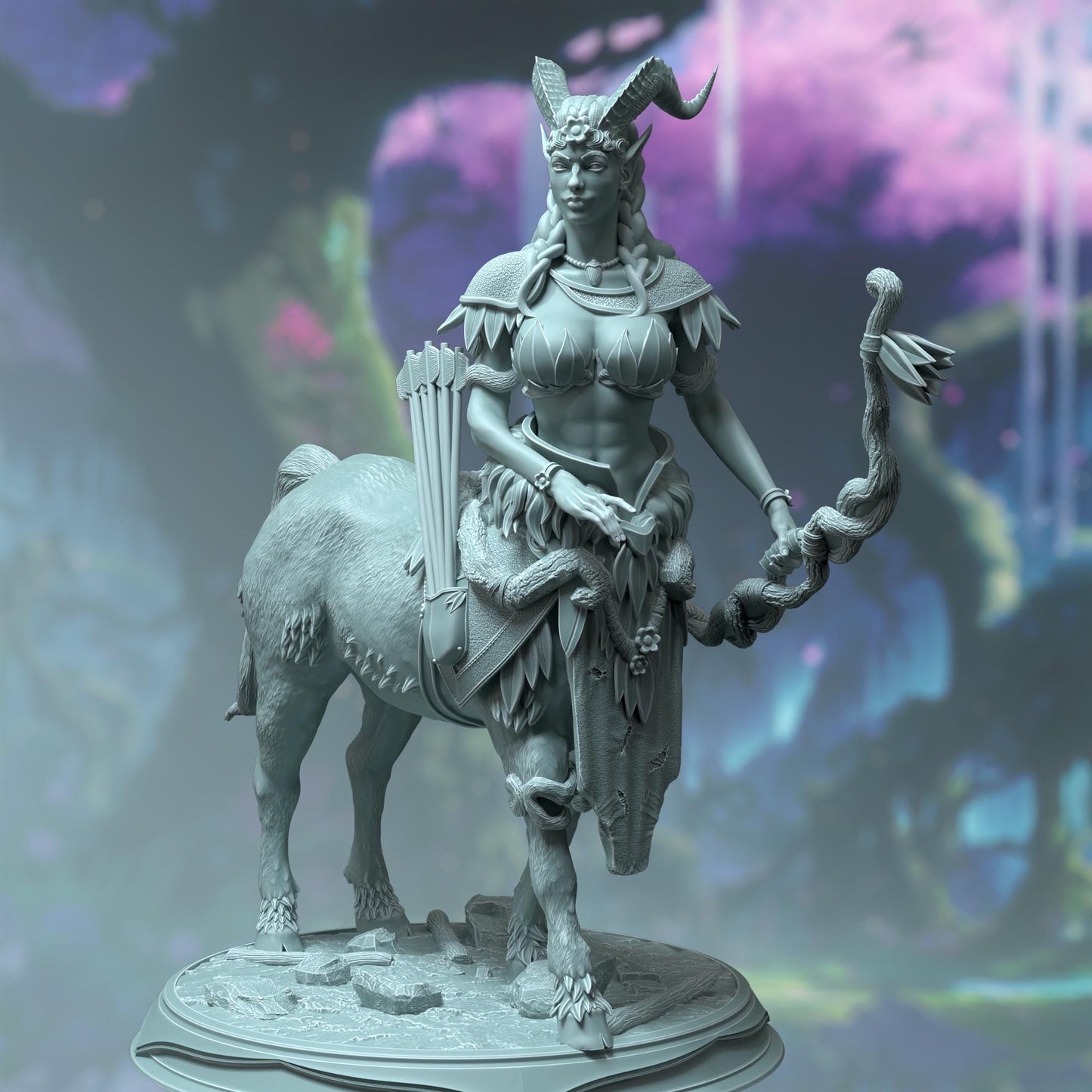 Centaur Sentinel - Tanagor (Medium) - Tabletop Figure for Dungeons & Dragons, DnD, Pathfinder RPGs, TTRPG