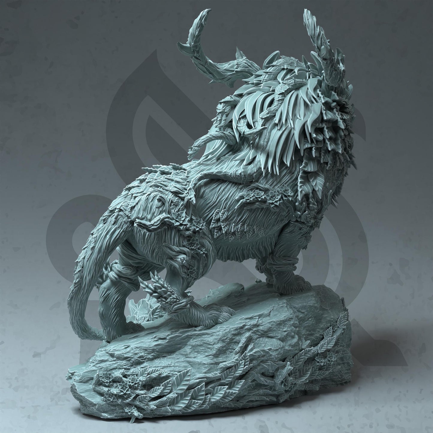 Lordly Fey Spirit - Torgothrin (Large) - 3D Printed Tabletop Figure for Dungeons & Dragons, DnD, Pathfinder RPGs, TTRPG