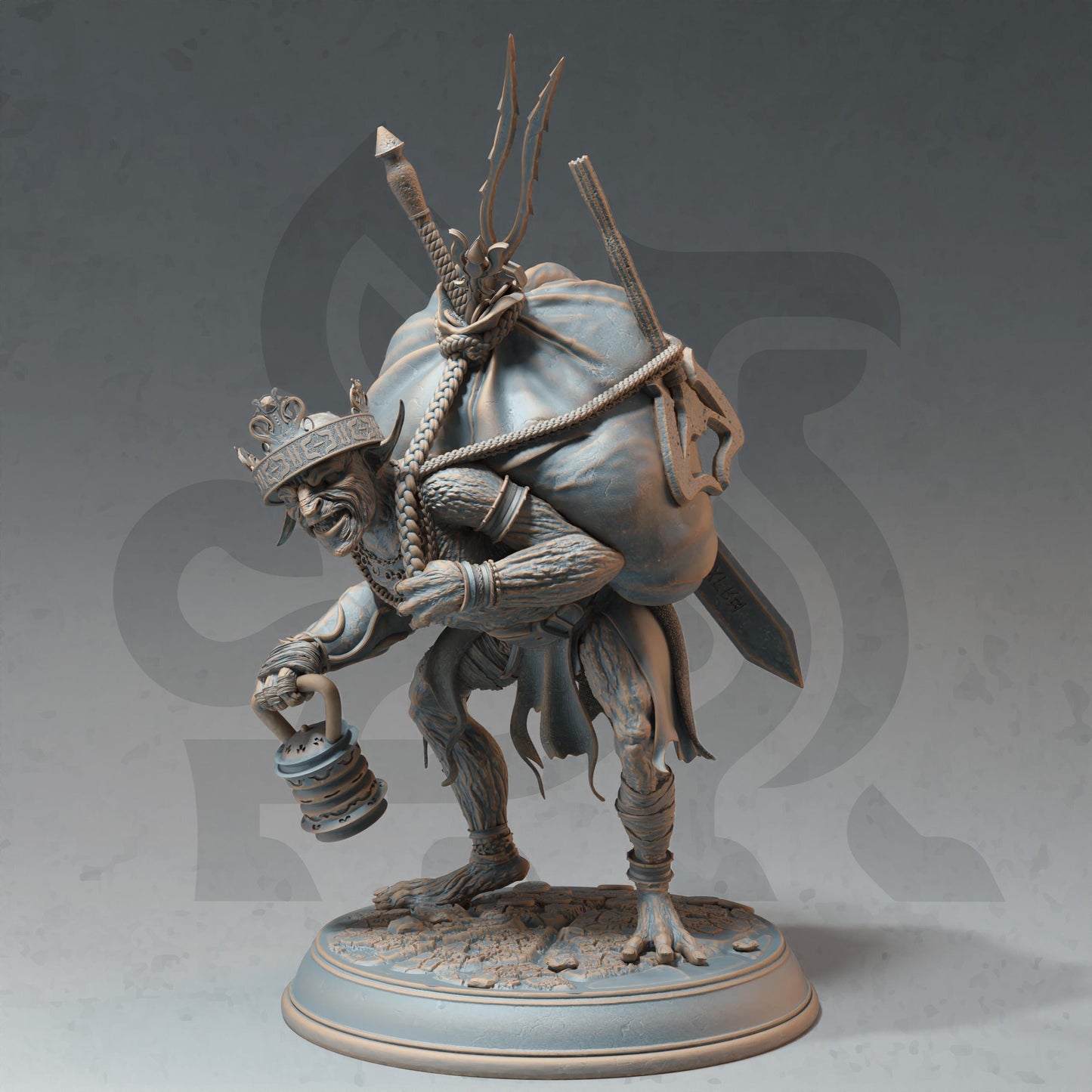 Mana Goblin Trio - Alchemist, Sorcerer, Loot (Bundle) - 3D Printed Tabletop Figure for Dungeons & Dragons, DnD, Pathfinder RPGs, TTRPG