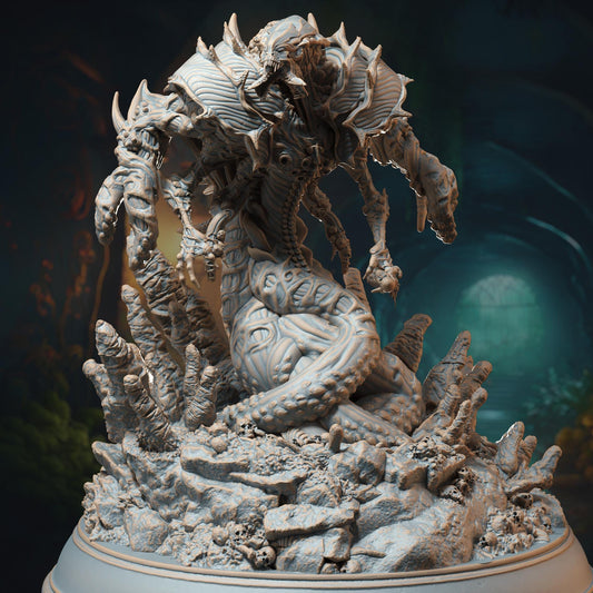 Eldritch Abomination - The Voice (Huge) - 3D Printed Tabletop Figure for Dungeons & Dragons, DnD, Pathfinder RPGs, TTRPG