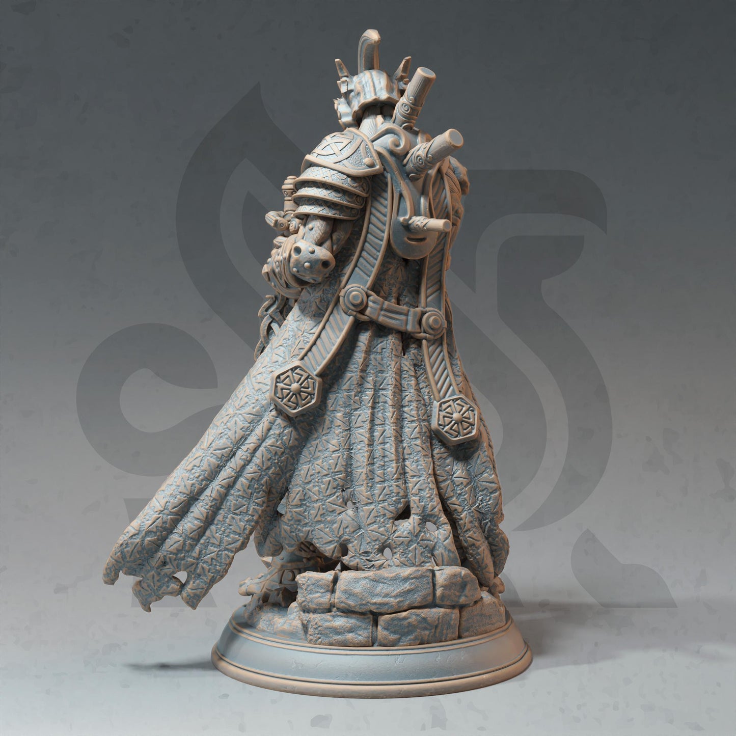 Automaton Champion - Wreathe (Medium) - 3D Printed Tabletop Figure for Dungeons & Dragons, DnD, Pathfinder RPGs, TTRPG