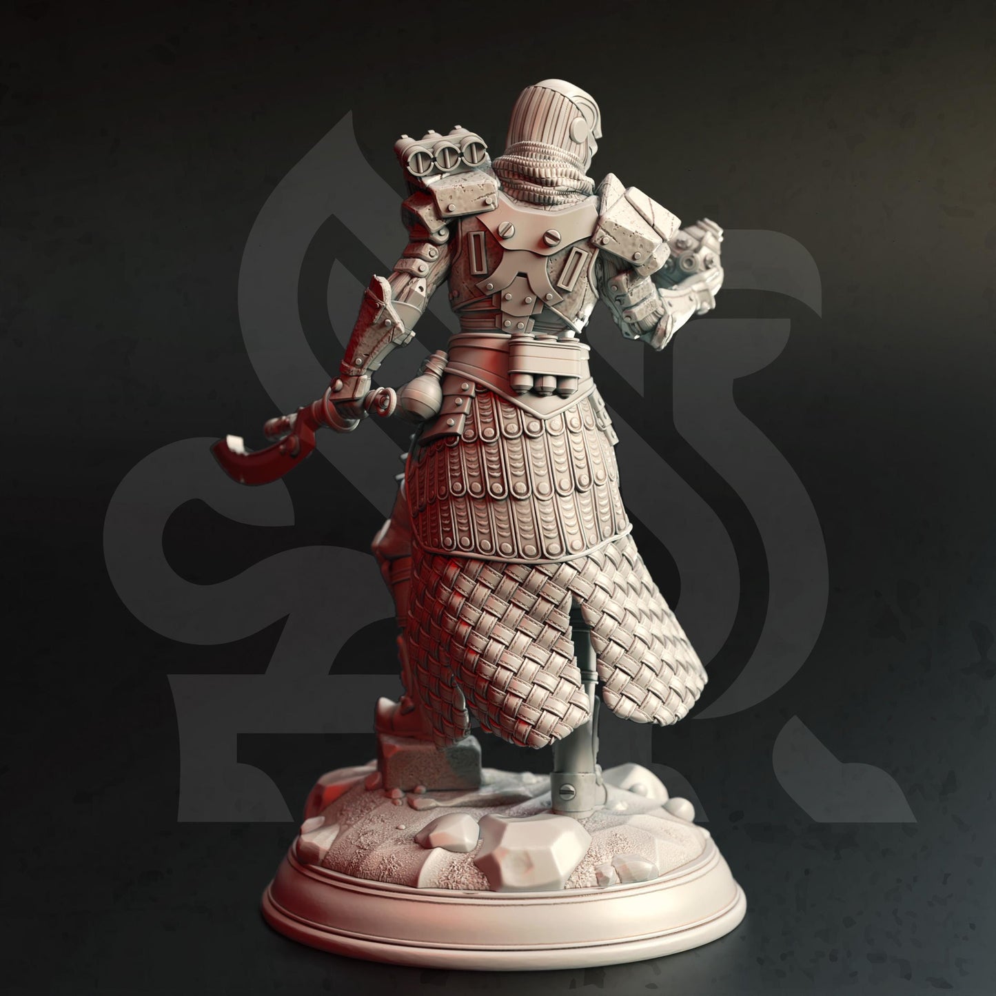 Warforged Artificer - Aeus Invictus (Medium) - Tabletop Figure for Dungeons & Dragons, DnD, Pathfinder RPGs, TTRPG