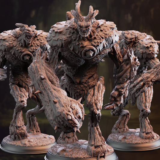 Wicked Treants - Yilvorys (Bundle) - 3D Printed Tabletop Figure for Dungeons & Dragons, DnD, Pathfinder RPGs, TTRPG