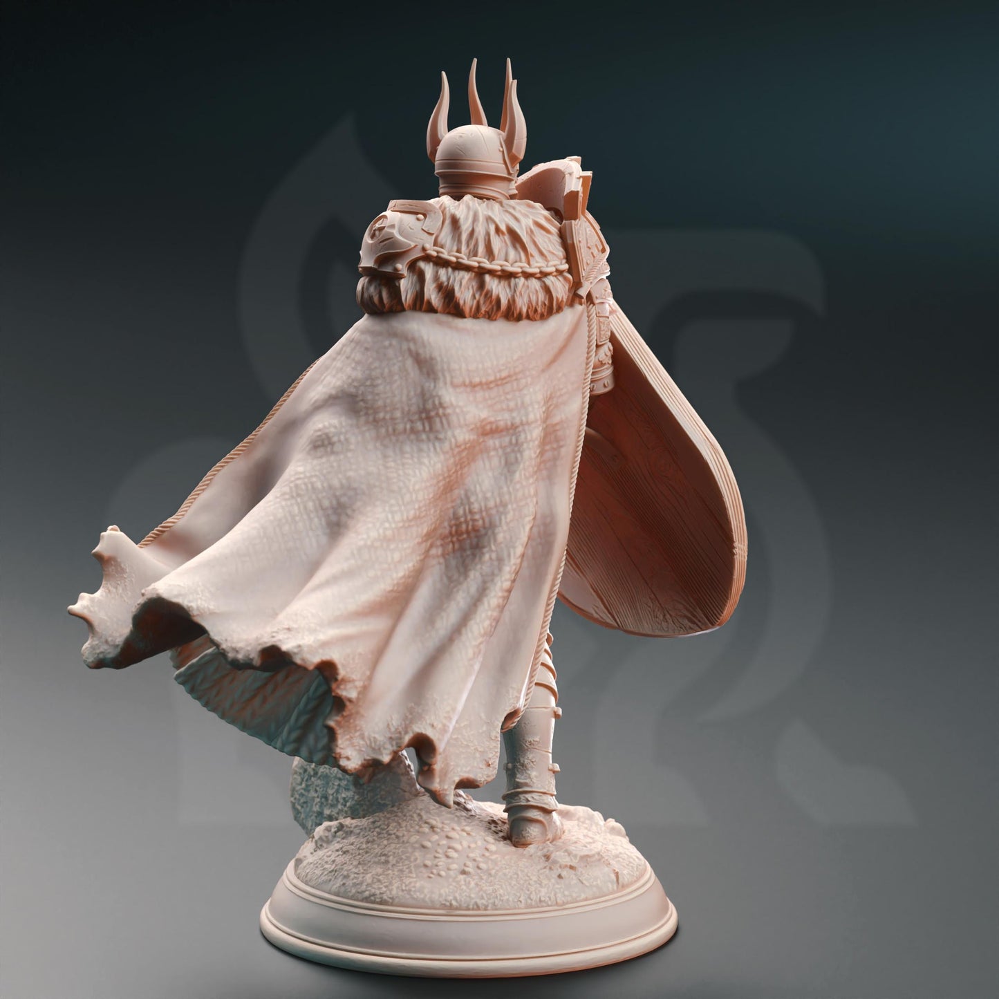 Enlightened Paladin of Justice - Caedes (Medium) - Tabletop Figure for Dungeons & Dragons, DnD, Pathfinder RPGs, TTRPG