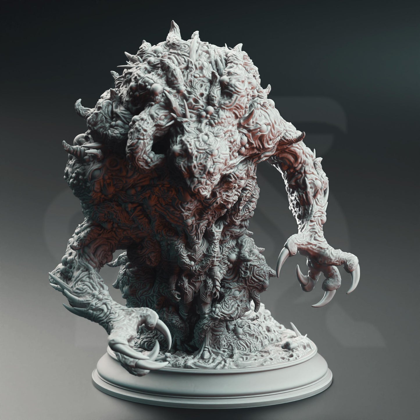 Eldritch Abominable Biomass - The Amalgamation (Huge) - 3D Printed Tabletop Figure for Dungeons & Dragons, DnD, Pathfinder RPGs, TTRPG