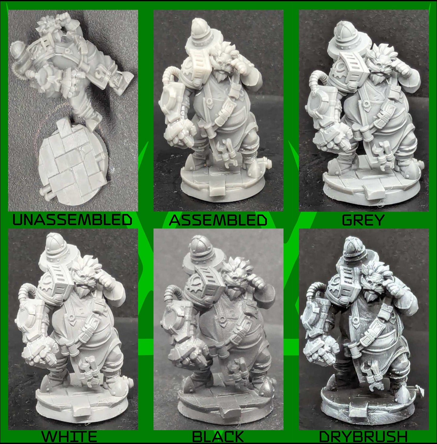 Alexander Supertrap, the Chunky Hunter (Medium) - Tabletop Figure for Dungeons & Dragons, DnD, Pathfinder RPGs, TTRPG