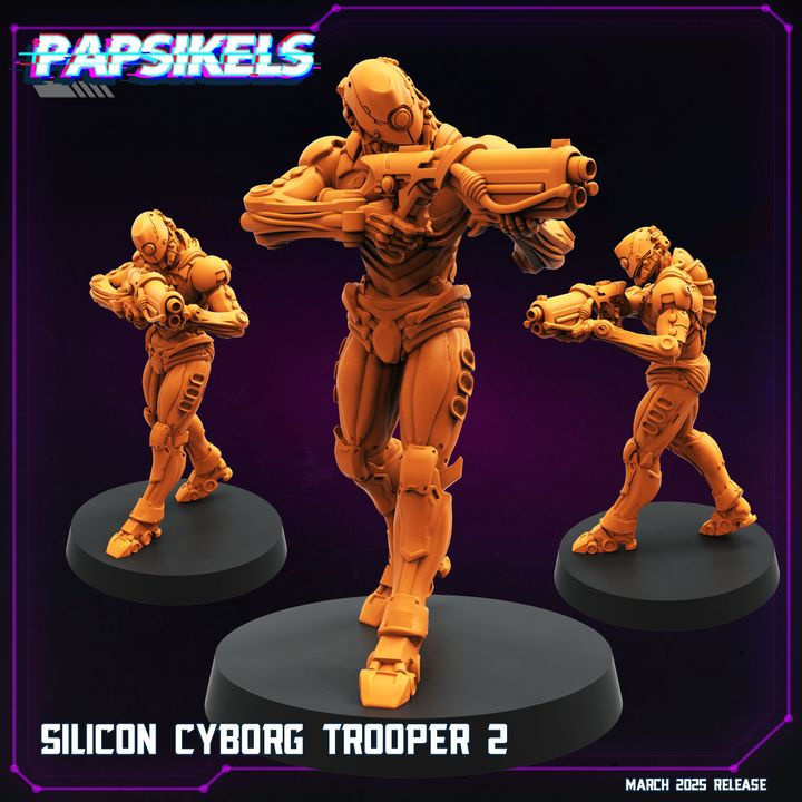 Silicon Cyborg Trooper - 2