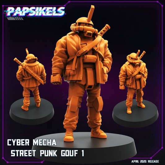 Cyber Mecha Street Punk Gouf 1