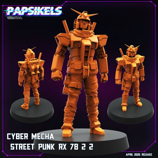 Cyber Mecha Street Punk Rx 78 2 2