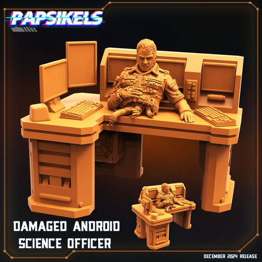 Damaged Android Science Officer - 1