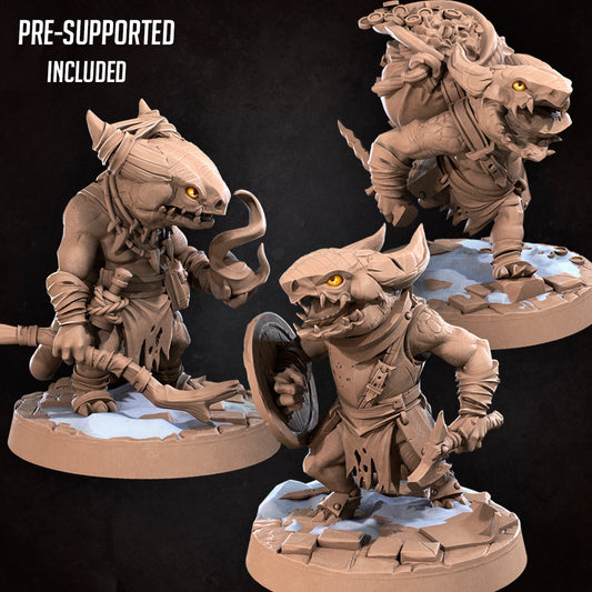 Kobolds School Of Thieves (Bundle) - Tabletop Figure for Dungeons & Dragons, DnD, Pathfinder RPGs, TTRPG