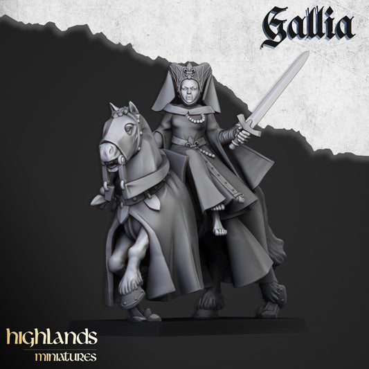 Mounted Damsel of Gallia (1)