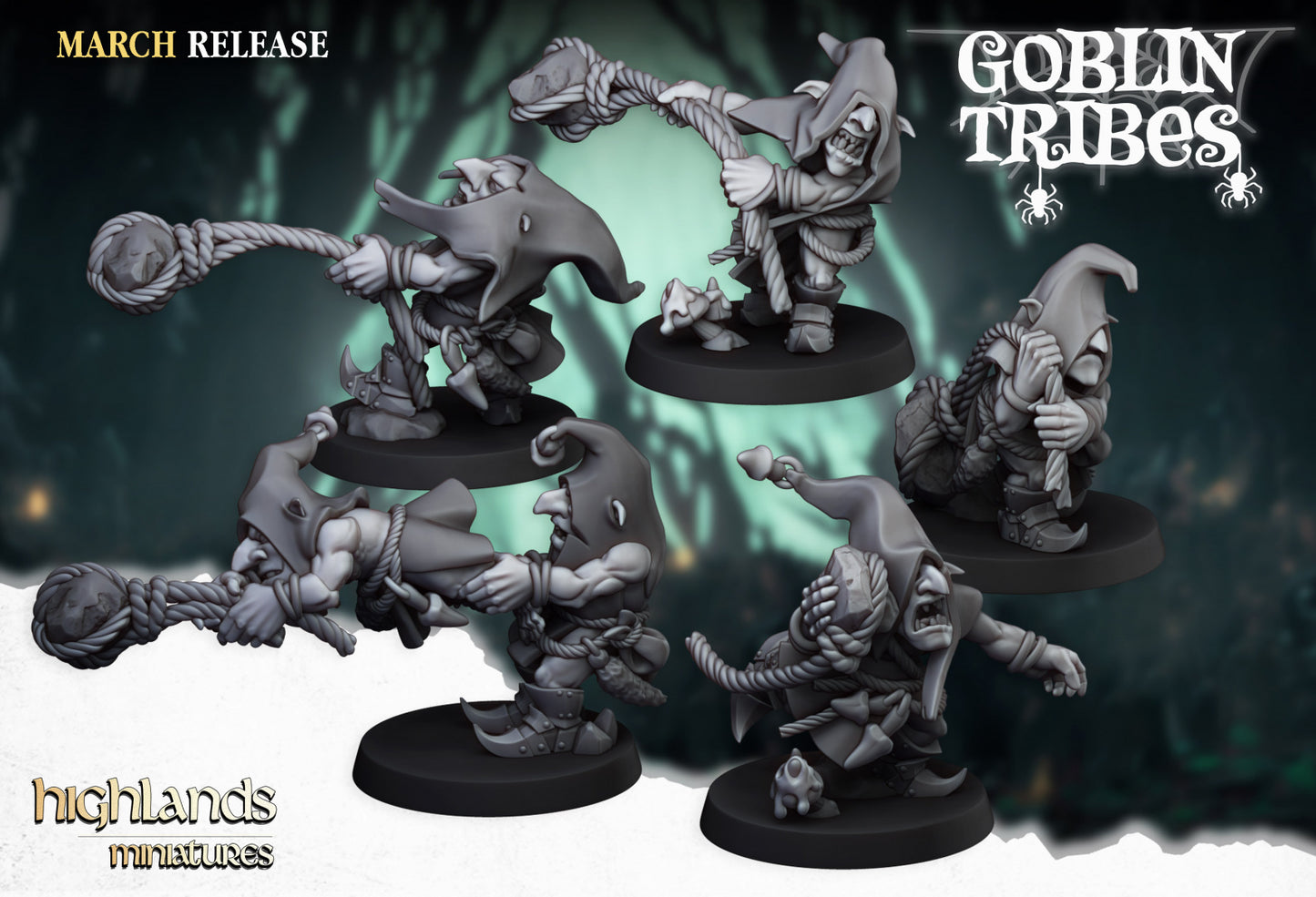 Swamp Goblins Stonethrowers Infantry (5)