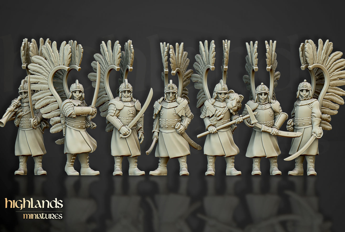 Winged Hussars Infantry (5)